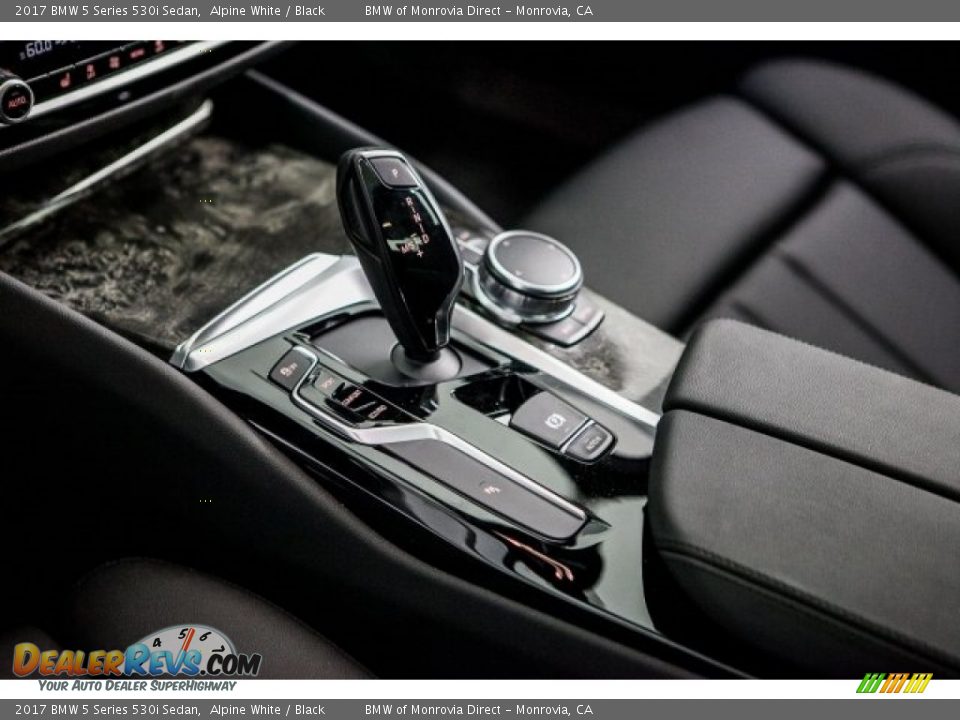2017 BMW 5 Series 530i Sedan Alpine White / Black Photo #7