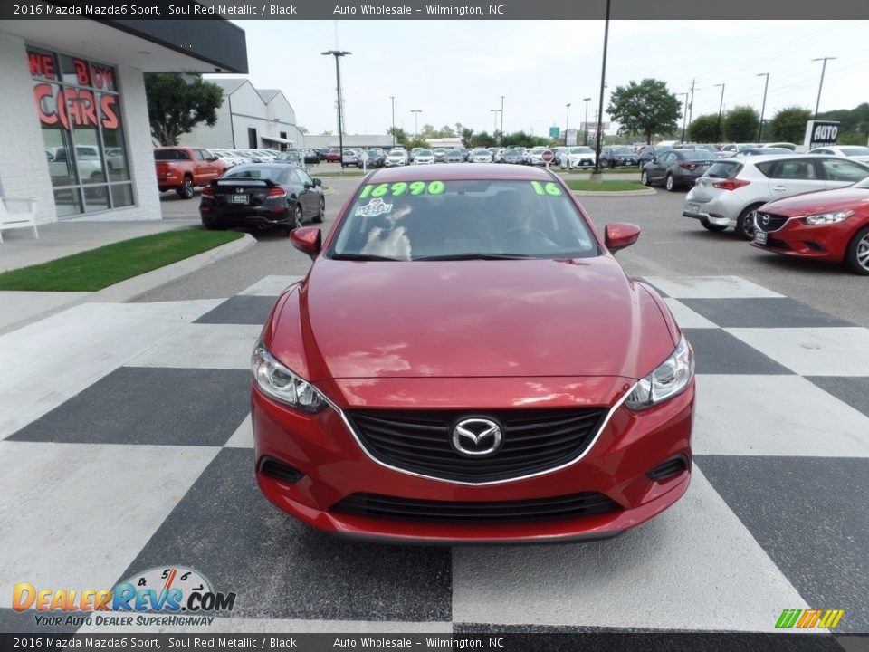 2016 Mazda Mazda6 Sport Soul Red Metallic / Black Photo #2