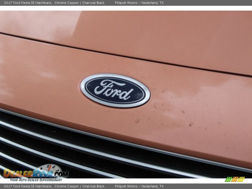 2017 Ford Fiesta SE Hatchback Chrome Copper / Charcoal Black Photo #4
