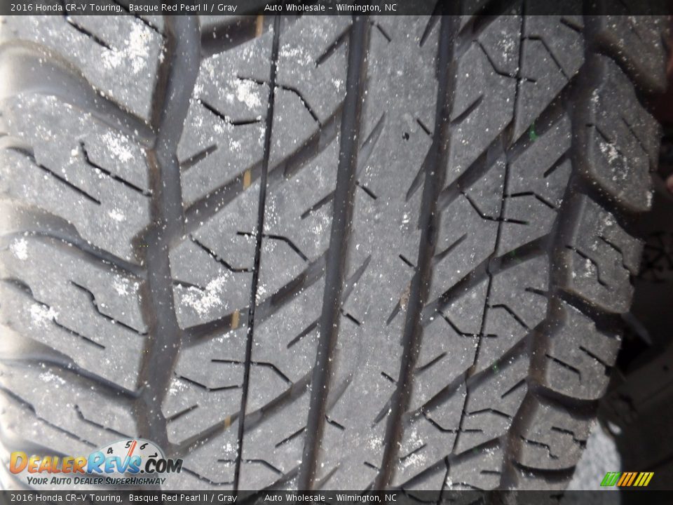2016 Honda CR-V Touring Basque Red Pearl II / Gray Photo #9