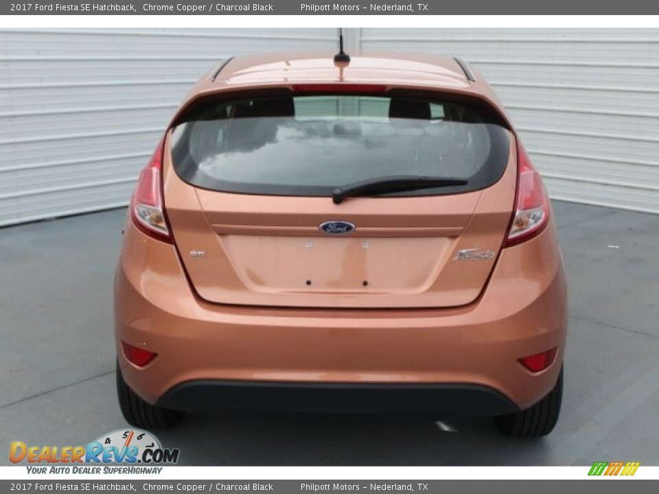 2017 Ford Fiesta SE Hatchback Chrome Copper / Charcoal Black Photo #7