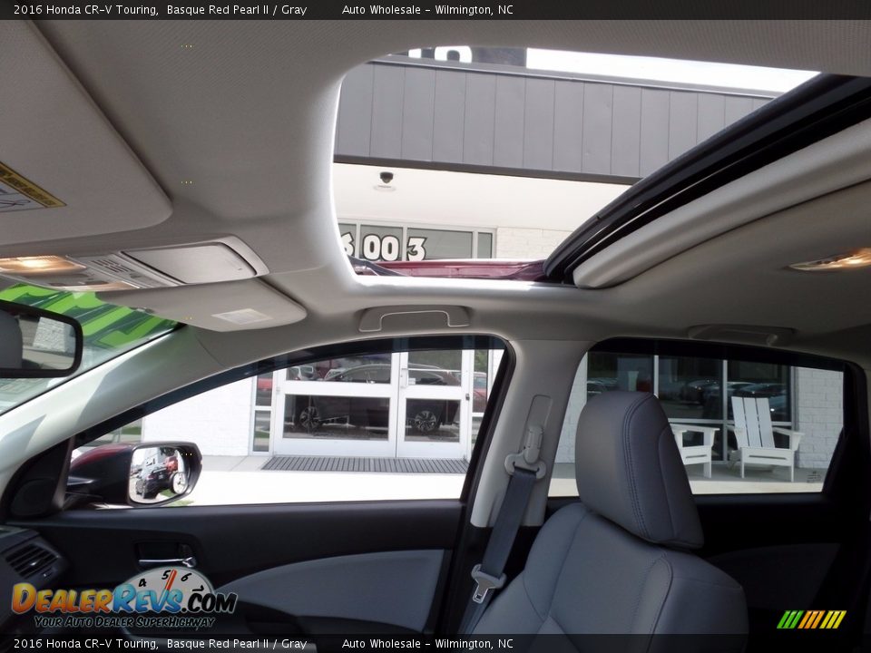 2016 Honda CR-V Touring Basque Red Pearl II / Gray Photo #11