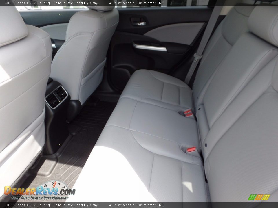 2016 Honda CR-V Touring Basque Red Pearl II / Gray Photo #12
