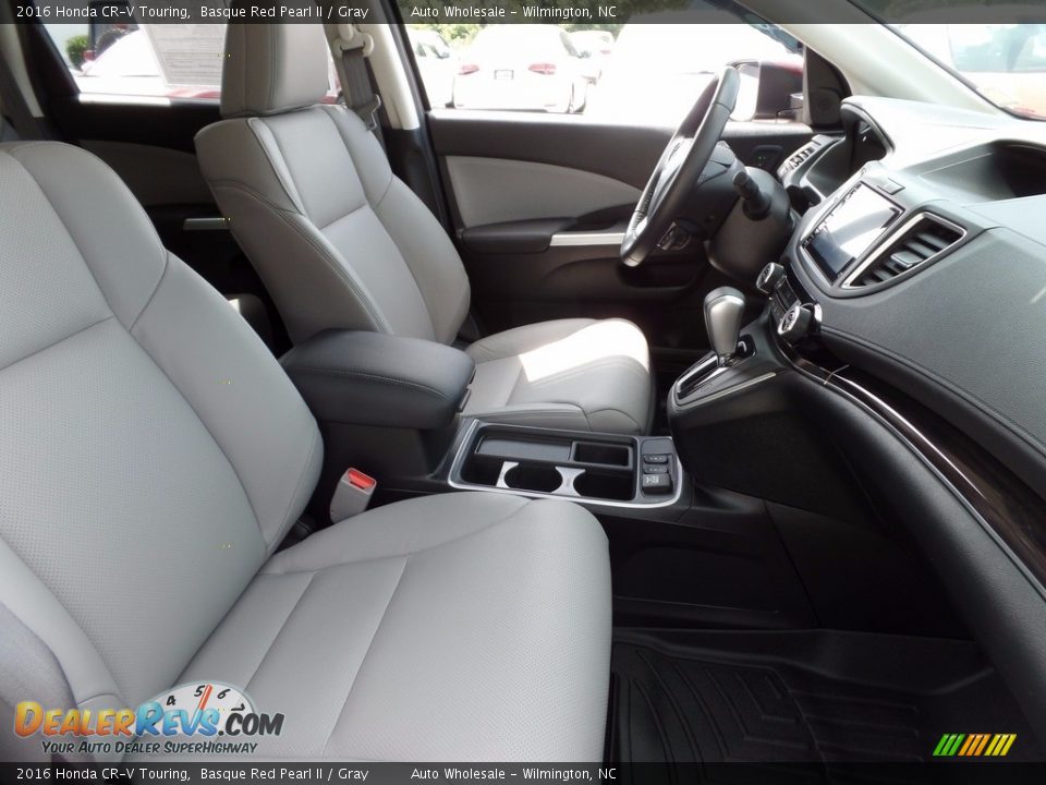 2016 Honda CR-V Touring Basque Red Pearl II / Gray Photo #13