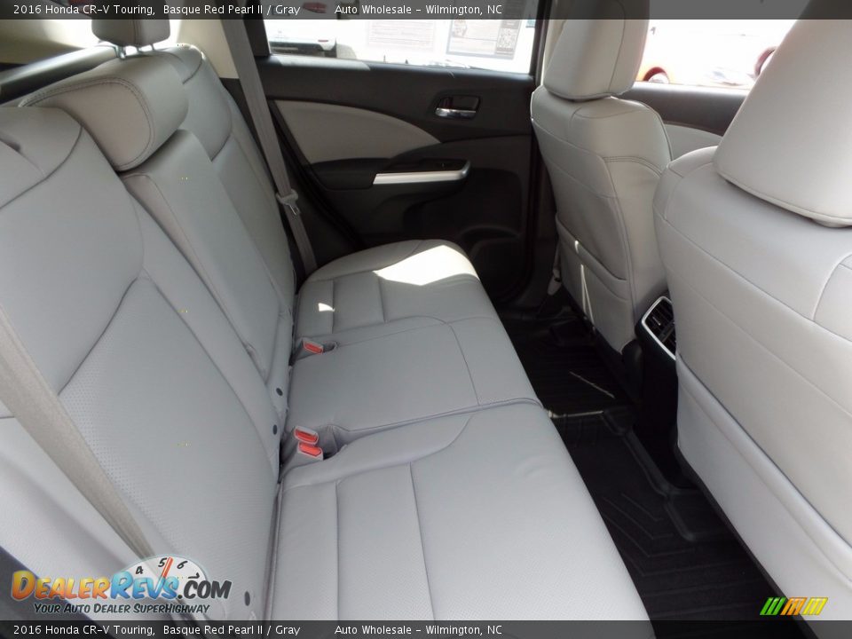 2016 Honda CR-V Touring Basque Red Pearl II / Gray Photo #14