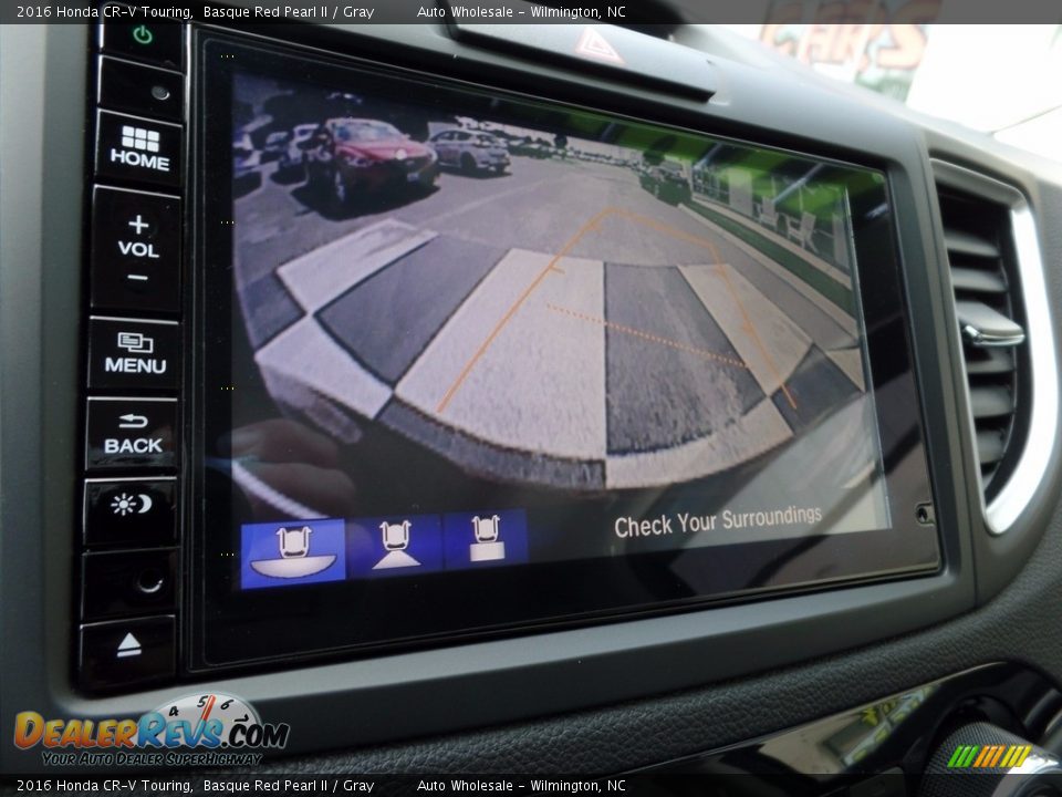 2016 Honda CR-V Touring Basque Red Pearl II / Gray Photo #18