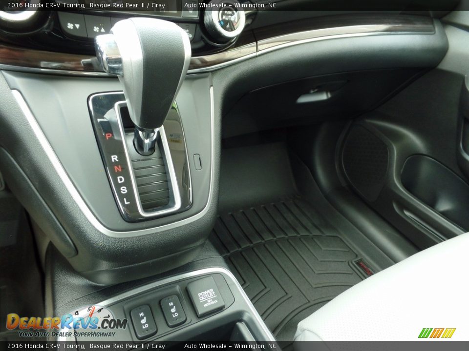 2016 Honda CR-V Touring Basque Red Pearl II / Gray Photo #19