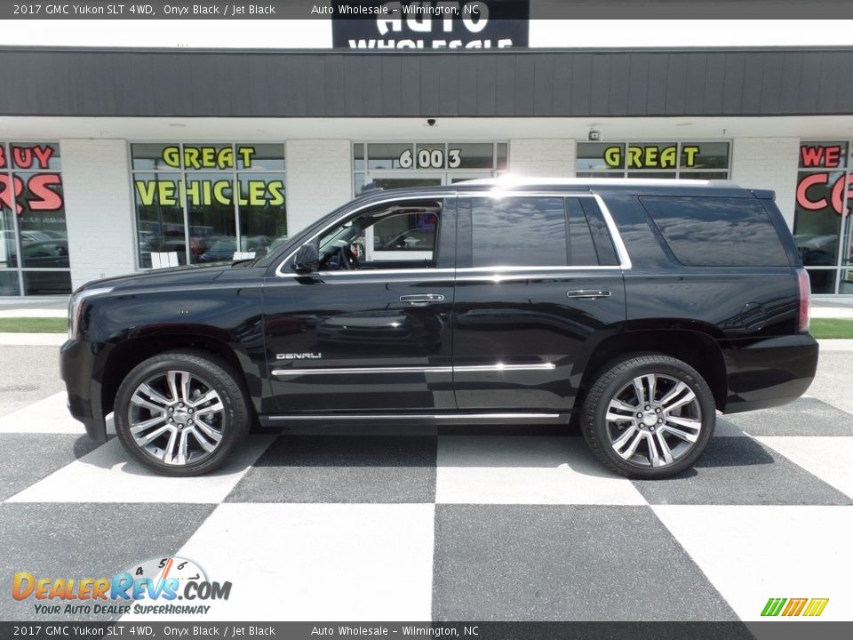 2017 GMC Yukon SLT 4WD Onyx Black / Jet Black Photo #1