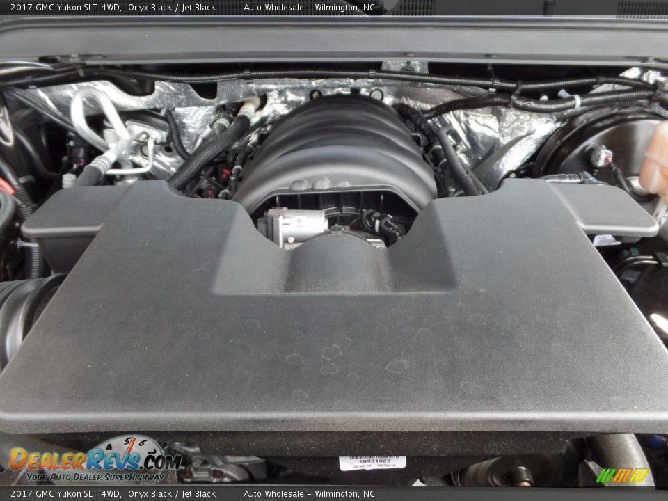 2017 GMC Yukon SLT 4WD Onyx Black / Jet Black Photo #6