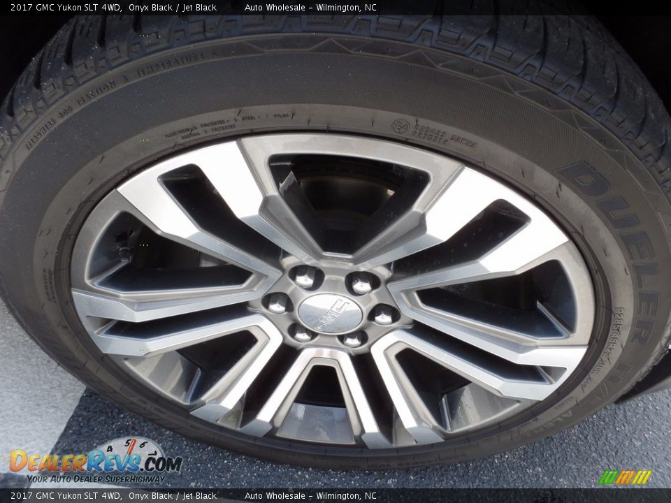 2017 GMC Yukon SLT 4WD Onyx Black / Jet Black Photo #7