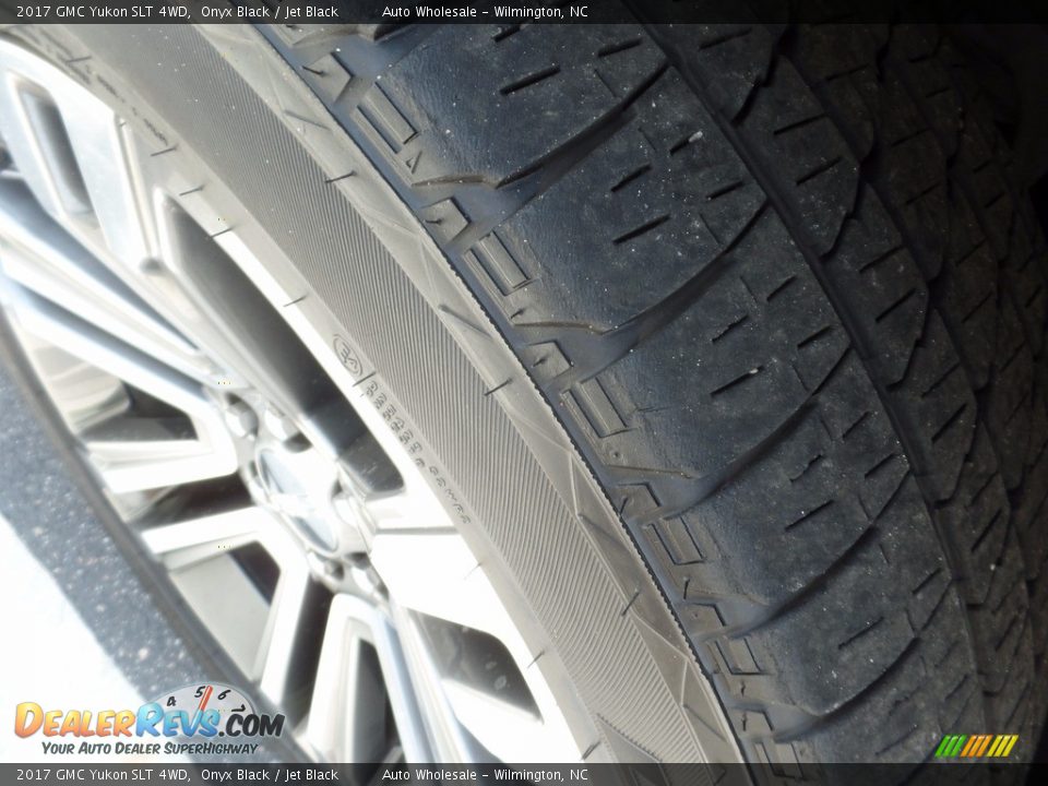 2017 GMC Yukon SLT 4WD Onyx Black / Jet Black Photo #8