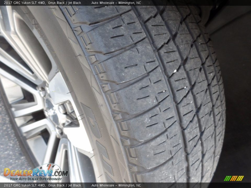 2017 GMC Yukon SLT 4WD Onyx Black / Jet Black Photo #9