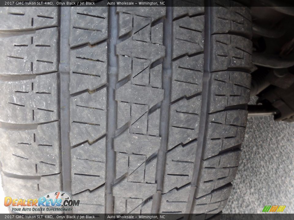 2017 GMC Yukon SLT 4WD Onyx Black / Jet Black Photo #10