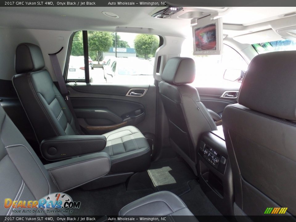 2017 GMC Yukon SLT 4WD Onyx Black / Jet Black Photo #15