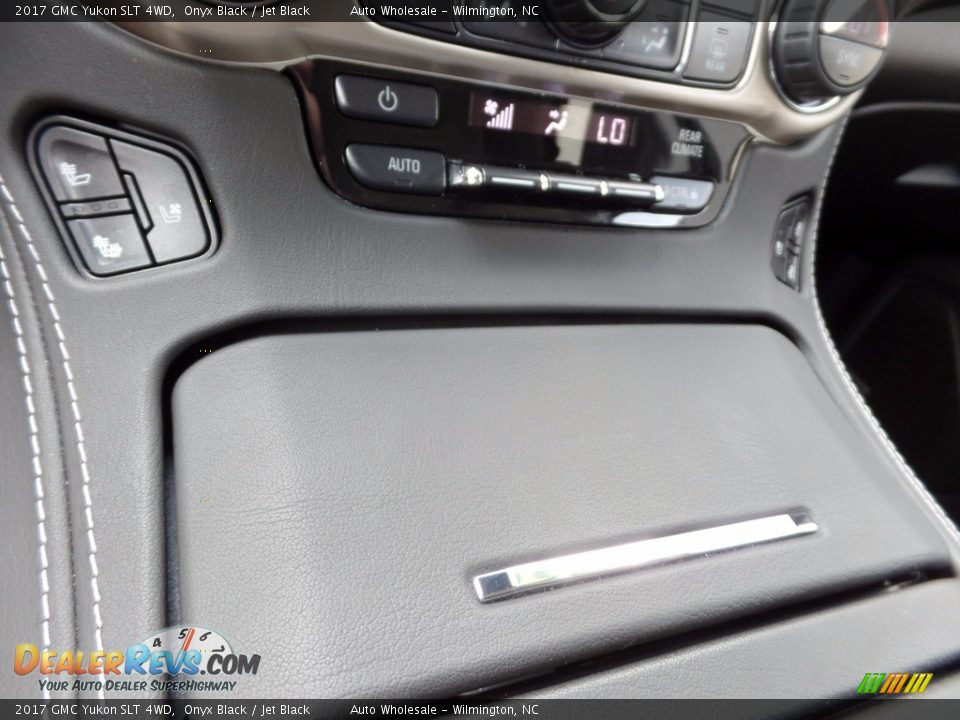 2017 GMC Yukon SLT 4WD Onyx Black / Jet Black Photo #20