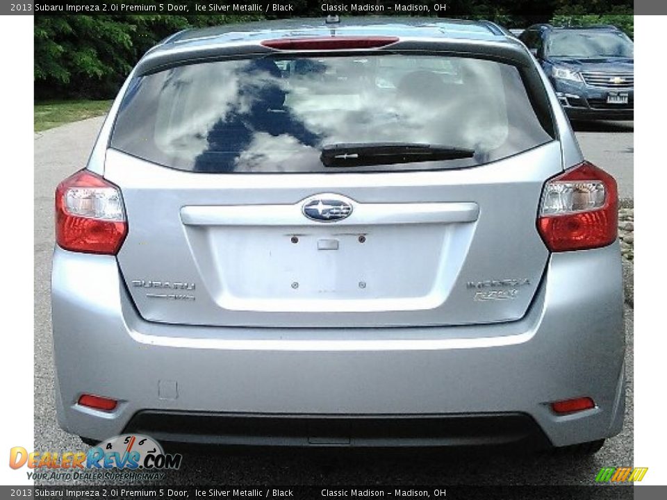 2013 Subaru Impreza 2.0i Premium 5 Door Ice Silver Metallic / Black Photo #3
