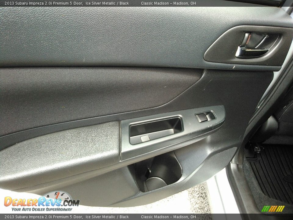 2013 Subaru Impreza 2.0i Premium 5 Door Ice Silver Metallic / Black Photo #5