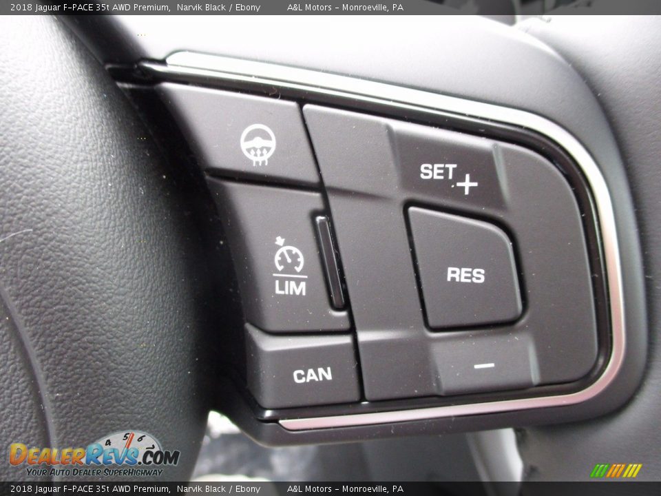 Controls of 2018 Jaguar F-PACE 35t AWD Premium Photo #17