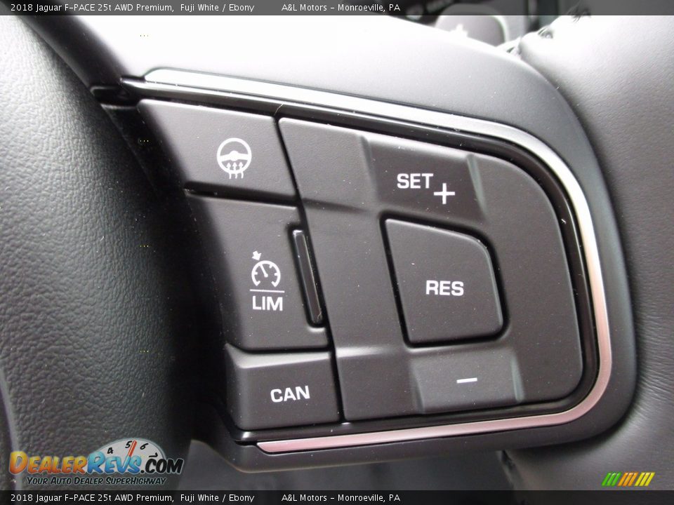 Controls of 2018 Jaguar F-PACE 25t AWD Premium Photo #17