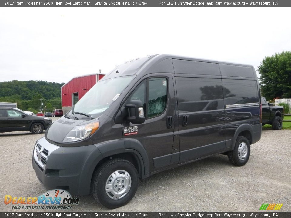 2017 Ram ProMaster 2500 High Roof Cargo Van Granite Crystal Metallic / Gray Photo #1
