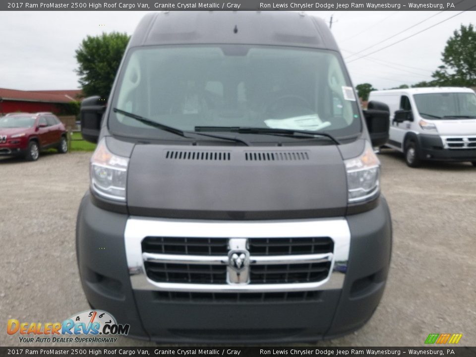 2017 Ram ProMaster 2500 High Roof Cargo Van Granite Crystal Metallic / Gray Photo #12