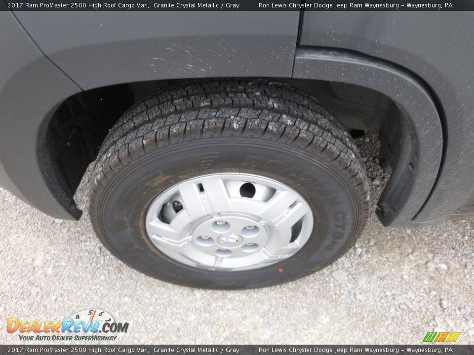 2017 Ram ProMaster 2500 High Roof Cargo Van Granite Crystal Metallic / Gray Photo #13