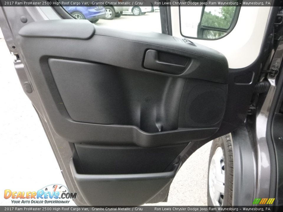 2017 Ram ProMaster 2500 High Roof Cargo Van Granite Crystal Metallic / Gray Photo #15