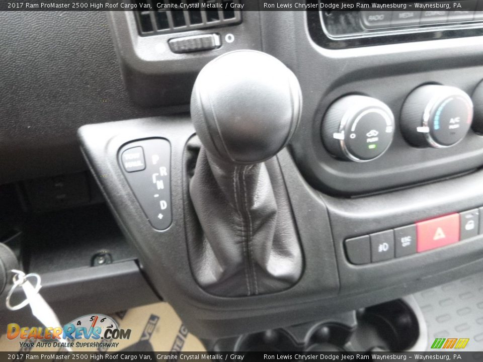 2017 Ram ProMaster 2500 High Roof Cargo Van Granite Crystal Metallic / Gray Photo #18