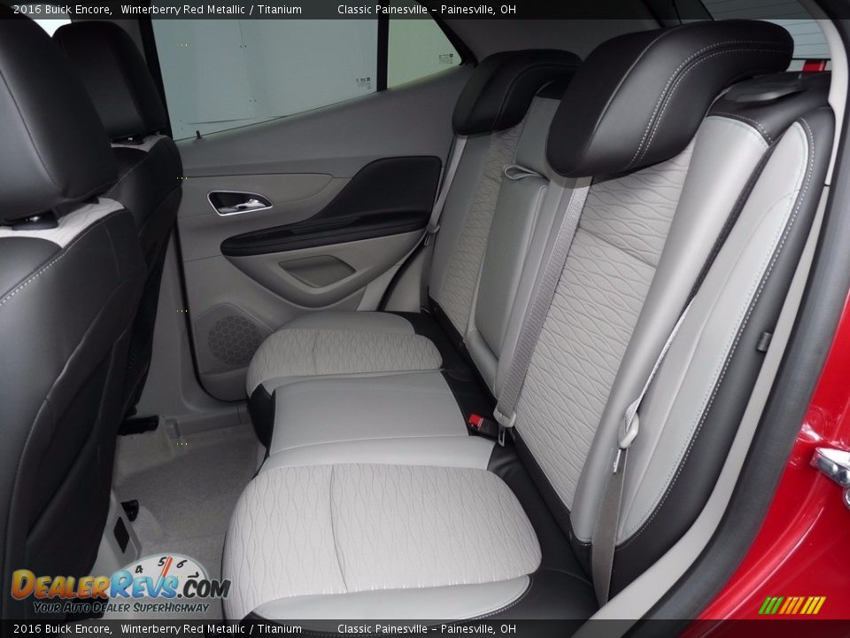 Rear Seat of 2016 Buick Encore  Photo #8