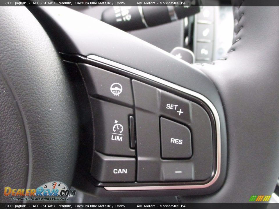 Controls of 2018 Jaguar F-PACE 25t AWD Premium Photo #18