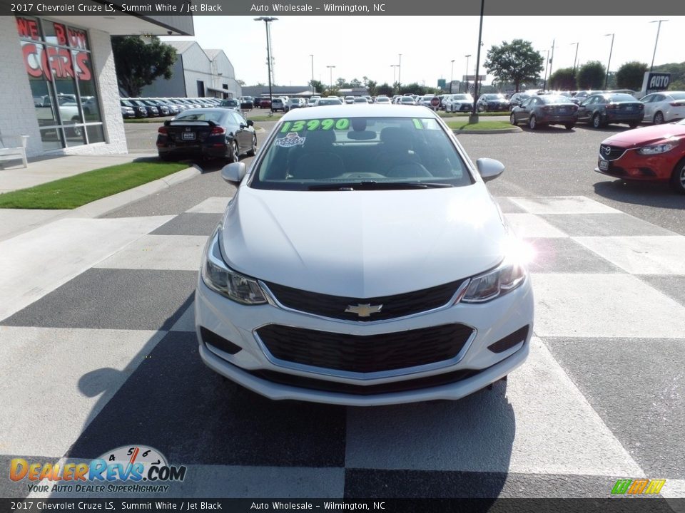 2017 Chevrolet Cruze LS Summit White / Jet Black Photo #2