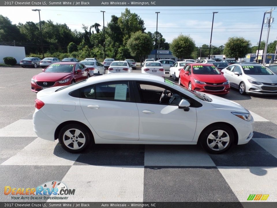 2017 Chevrolet Cruze LS Summit White / Jet Black Photo #3