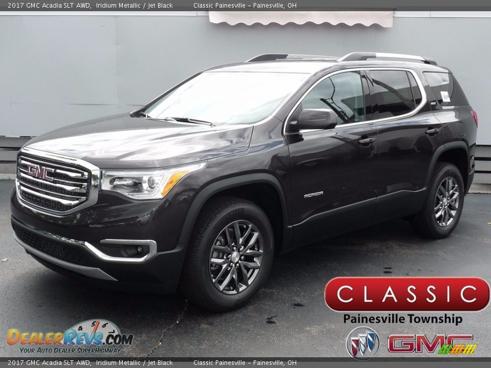 2017 GMC Acadia SLT AWD Iridium Metallic / Jet Black Photo #1