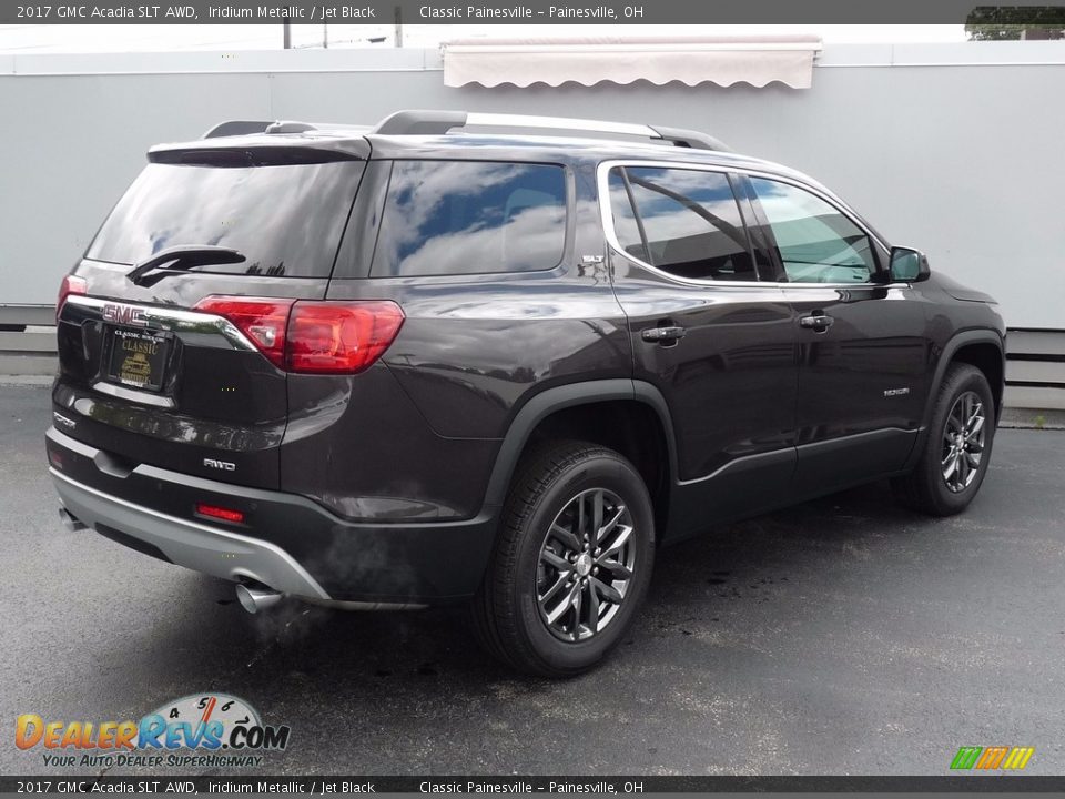 2017 GMC Acadia SLT AWD Iridium Metallic / Jet Black Photo #2