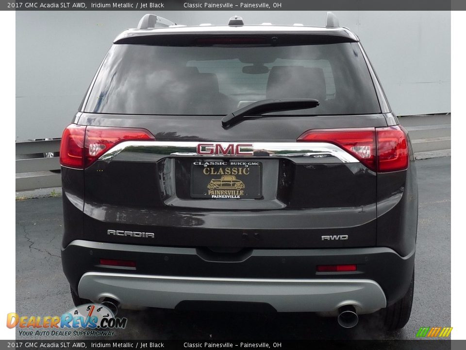 2017 GMC Acadia SLT AWD Iridium Metallic / Jet Black Photo #3