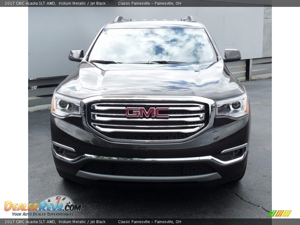 2017 GMC Acadia SLT AWD Iridium Metallic / Jet Black Photo #4