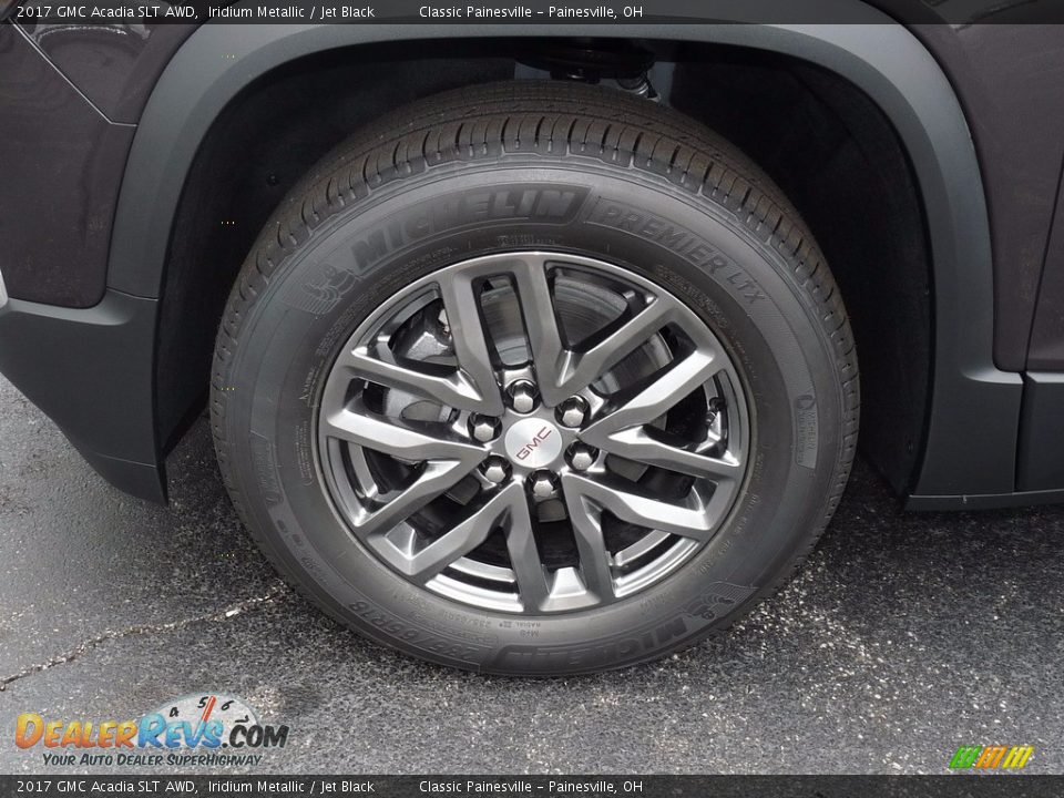 2017 GMC Acadia SLT AWD Iridium Metallic / Jet Black Photo #5