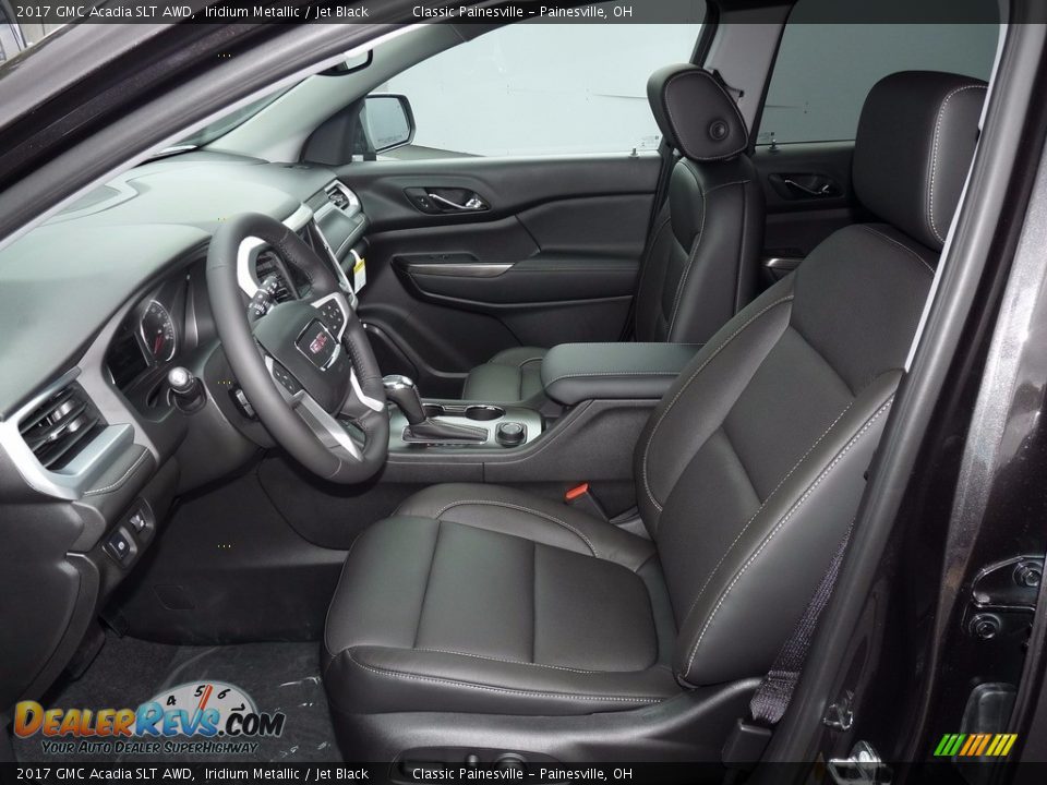 2017 GMC Acadia SLT AWD Iridium Metallic / Jet Black Photo #6