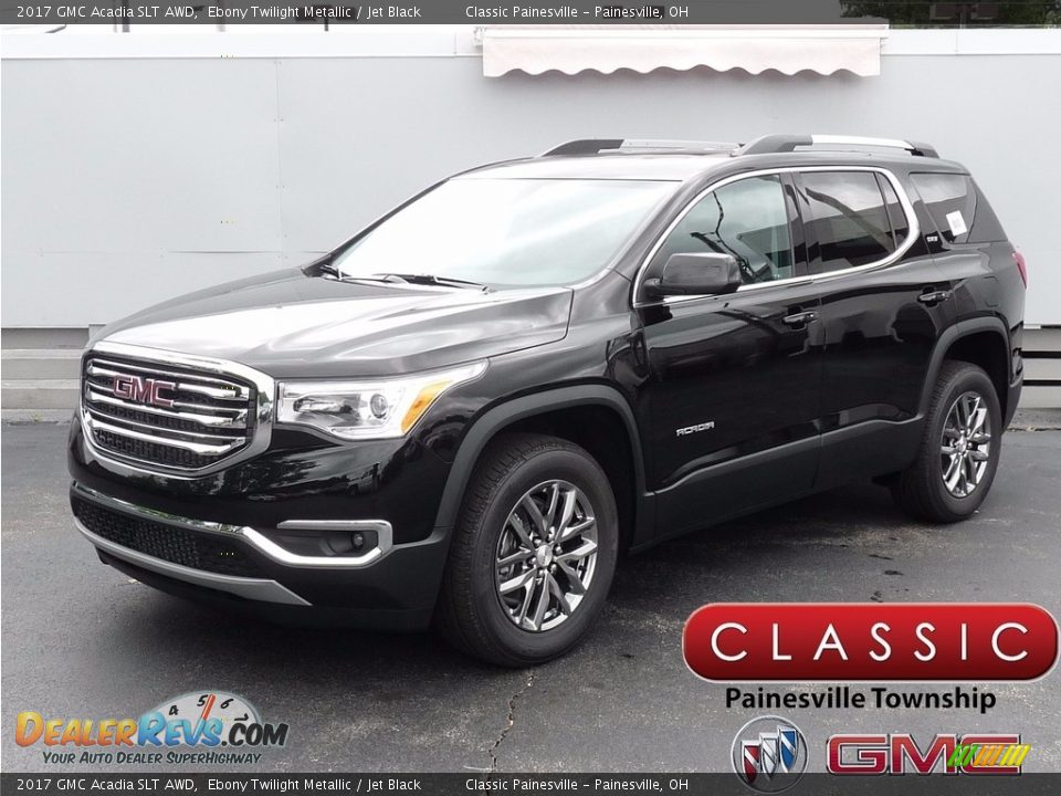 2017 GMC Acadia SLT AWD Ebony Twilight Metallic / Jet Black Photo #1