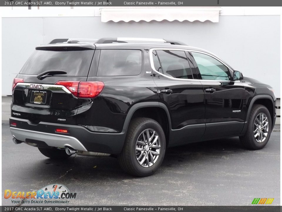 2017 GMC Acadia SLT AWD Ebony Twilight Metallic / Jet Black Photo #2