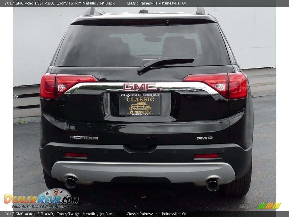 2017 GMC Acadia SLT AWD Ebony Twilight Metallic / Jet Black Photo #3