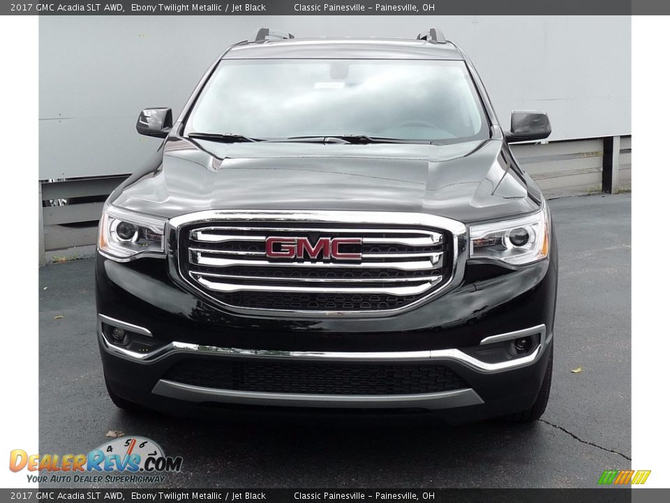 2017 GMC Acadia SLT AWD Ebony Twilight Metallic / Jet Black Photo #4