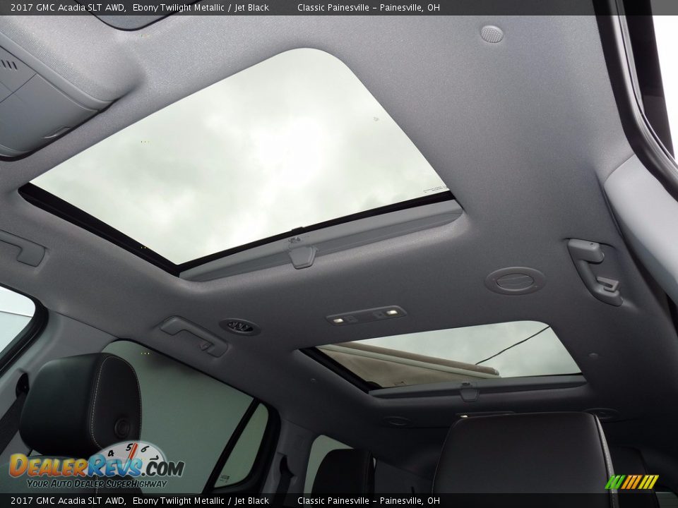 2017 GMC Acadia SLT AWD Ebony Twilight Metallic / Jet Black Photo #6