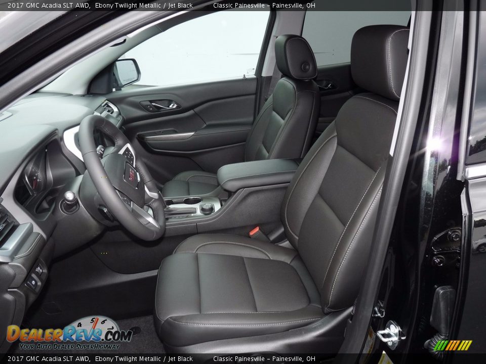 2017 GMC Acadia SLT AWD Ebony Twilight Metallic / Jet Black Photo #7