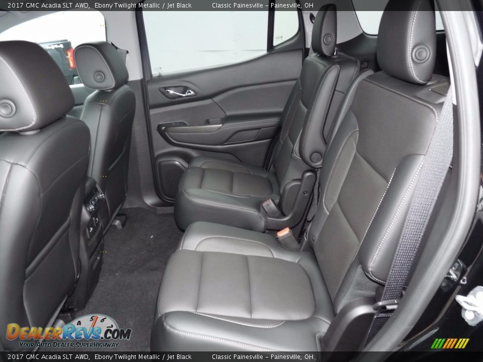 2017 GMC Acadia SLT AWD Ebony Twilight Metallic / Jet Black Photo #8