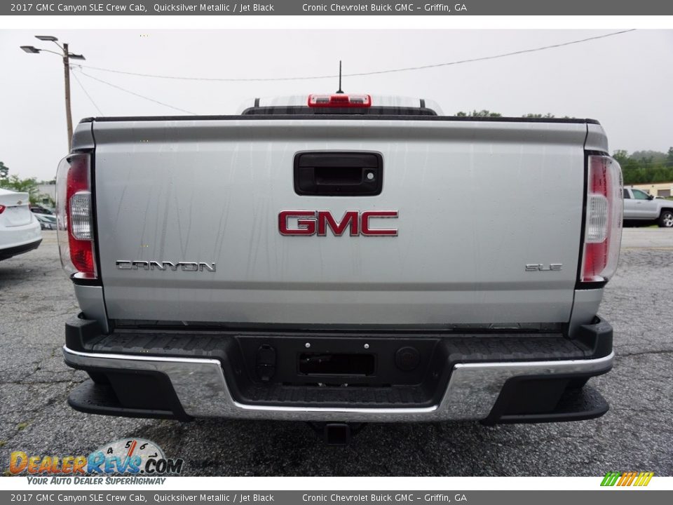 2017 GMC Canyon SLE Crew Cab Quicksilver Metallic / Jet Black Photo #6
