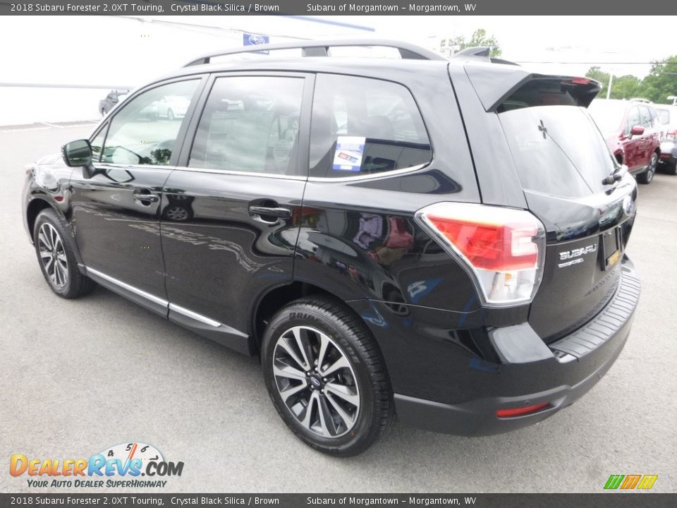 2018 Subaru Forester 2.0XT Touring Crystal Black Silica / Brown Photo #11