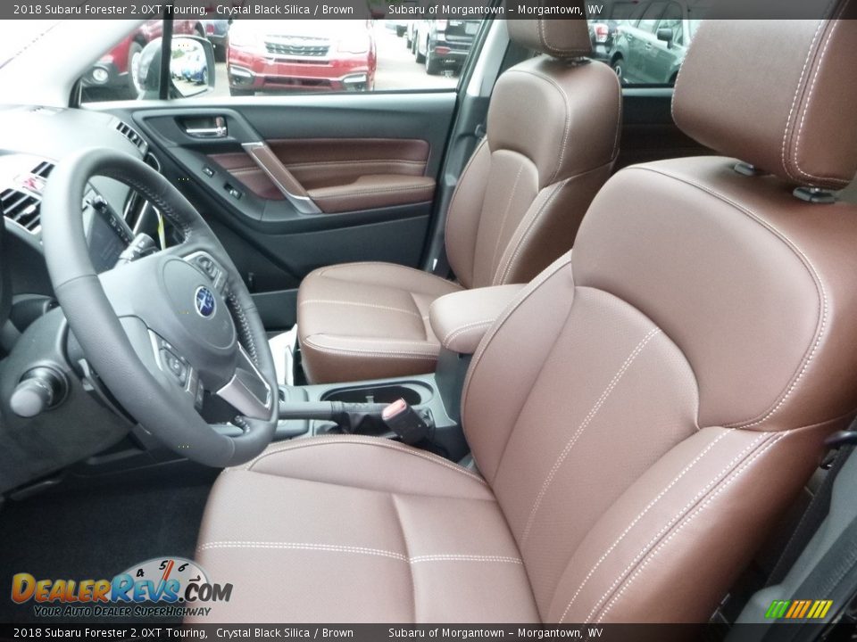 Front Seat of 2018 Subaru Forester 2.0XT Touring Photo #16