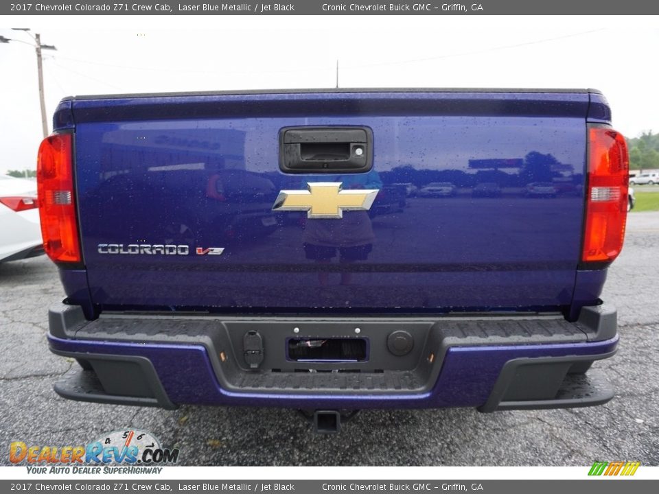 2017 Chevrolet Colorado Z71 Crew Cab Laser Blue Metallic / Jet Black Photo #6