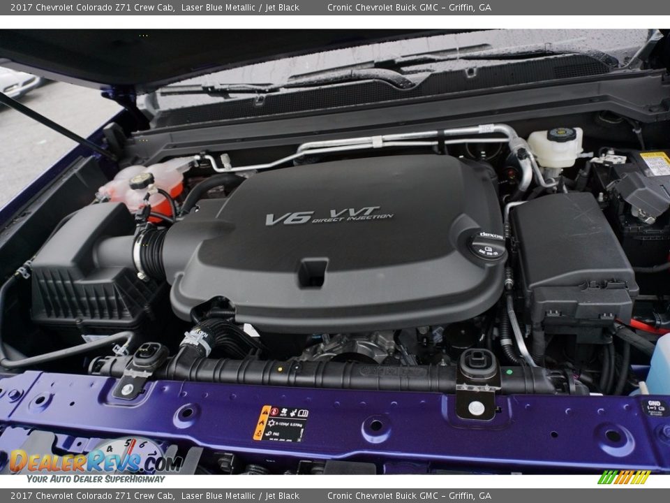 2017 Chevrolet Colorado Z71 Crew Cab 3.6 Liter DFI DOHC 24-Valve VVT V6 Engine Photo #12